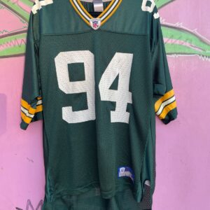 REEBOK NFL GREENBAY PACKERS #94 GBAJA-BIAMILA FOOTBALL JERSEY in GREEN