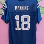 NFL INDIANAPOLIS COLTS #18 MANNING FOOTBALL JERSEY