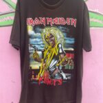 SUN FADED REPOP IRON MAIDEN KILLER T-SHIRT