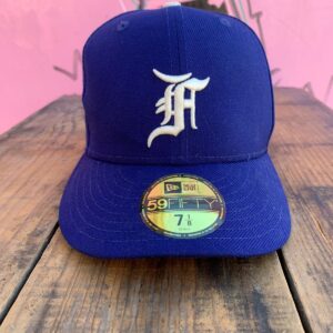 FEAR OF GOD FEAR OF GOD LOS ANGELES DODGERS WORLD FITTED HAT SERIES 2024 in BLUE