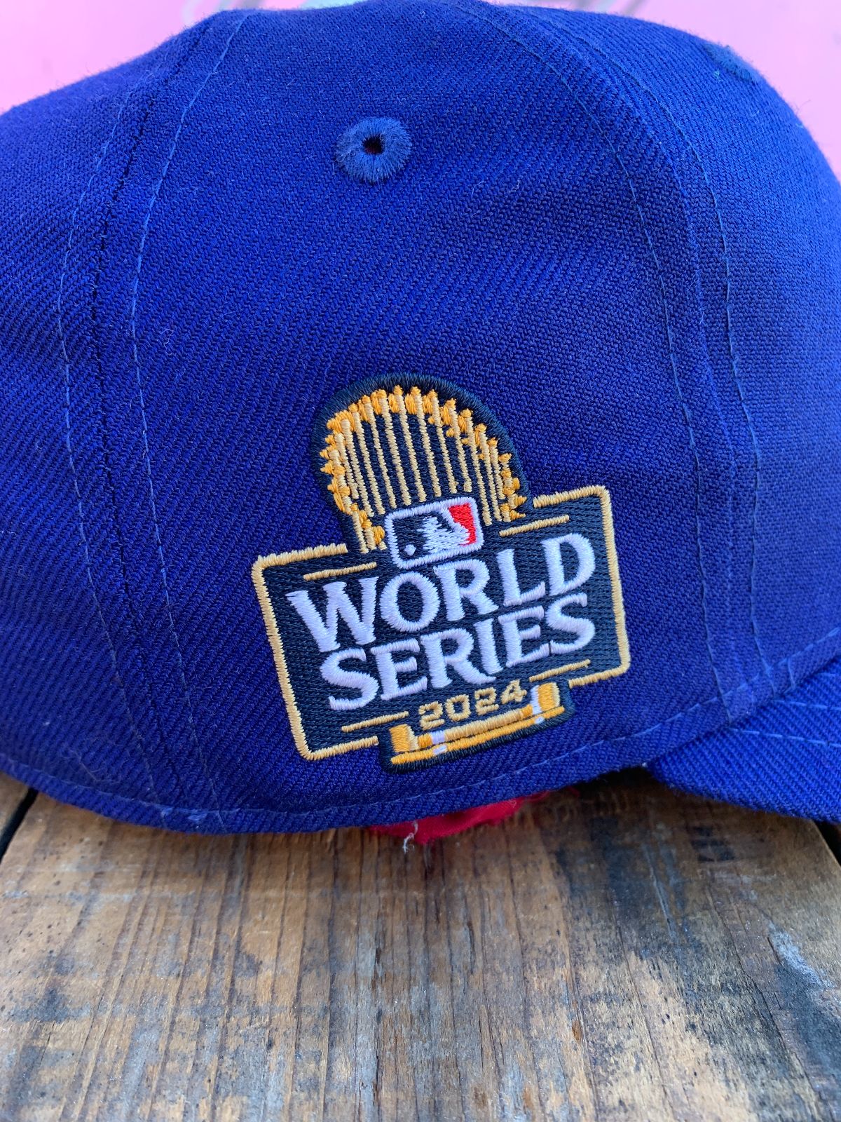 FEAR OF GOD FEAR OF GOD LOS ANGELES DODGERS WORLD FITTED HAT SERIES 2024 in BLUE