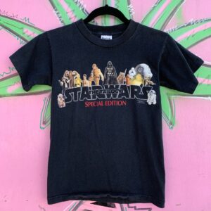 MURINO 1997 STARWARS THE TRILOGY SCREENING PROMO T-SHIRT in BLACK