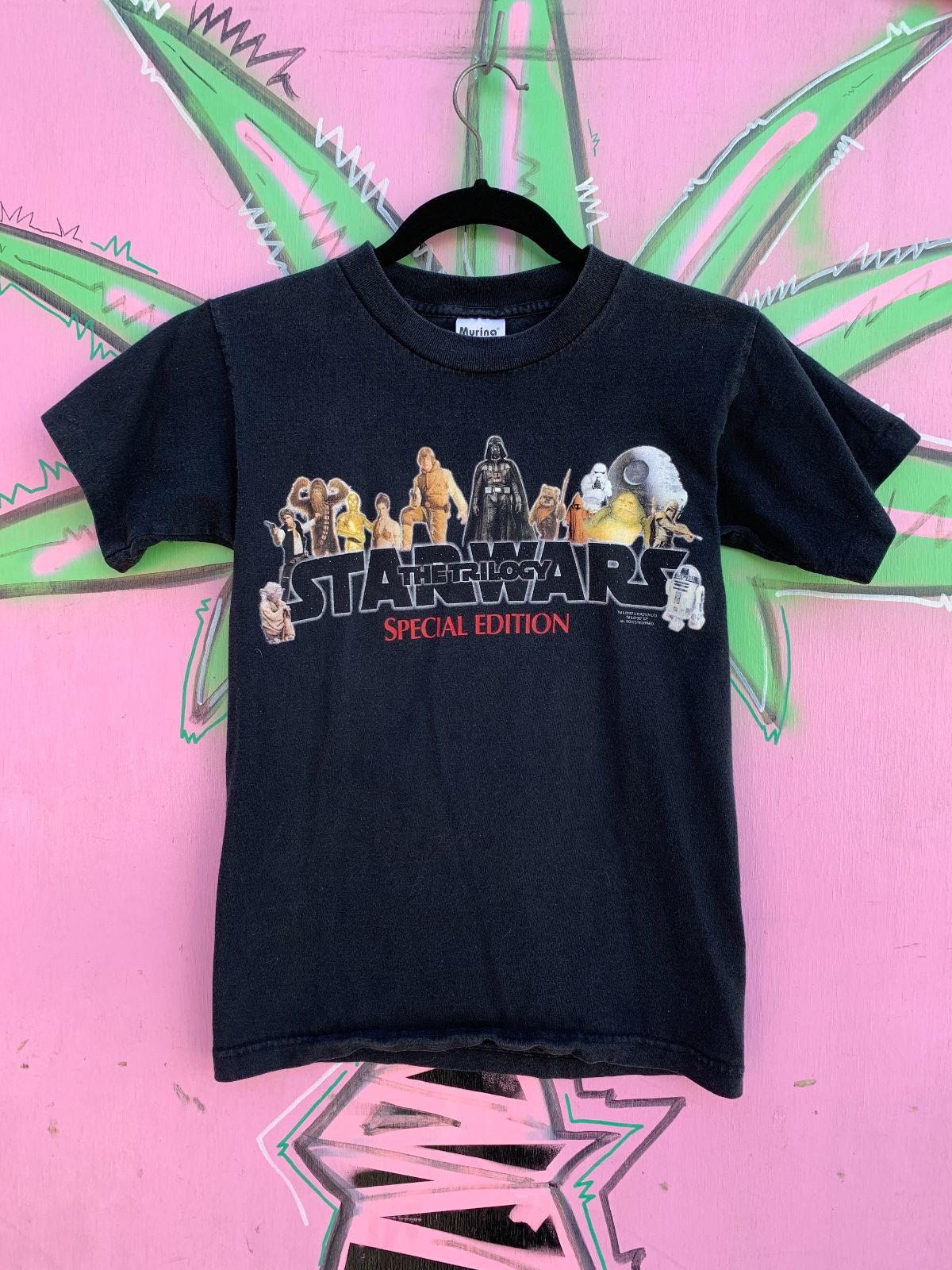 MURINO 1997 STARWARS THE TRILOGY SCREENING PROMO T-SHIRT in BLACK