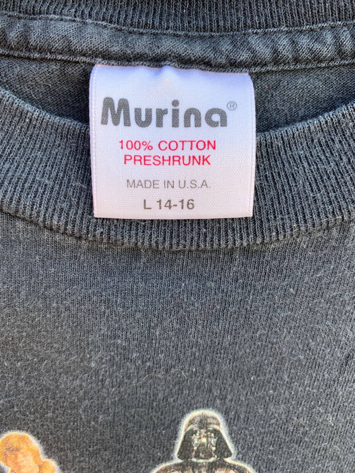 MURINO 1997 STARWARS THE TRILOGY SCREENING PROMO T-SHIRT in BLACK