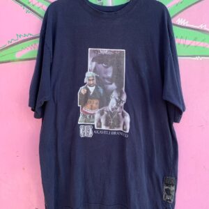 MAKAVELI BRANDED TUPAC MAKAVELI BRANDED GRAPHIC T-SHIRT in BLUE