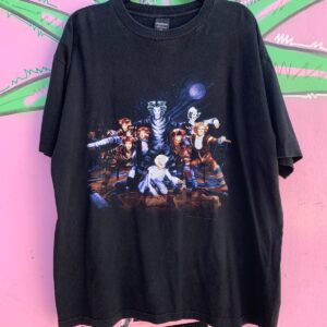 POLYGRAM 1990S CATS THE MUSICAL PROMO T-SHIRT BOXY FIT in BLACK
