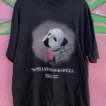 DEADSTOCK 1990S PHANTOM OF THE OPERA THEATRICAL PROMO T-SHIRT TORONTO CANADA