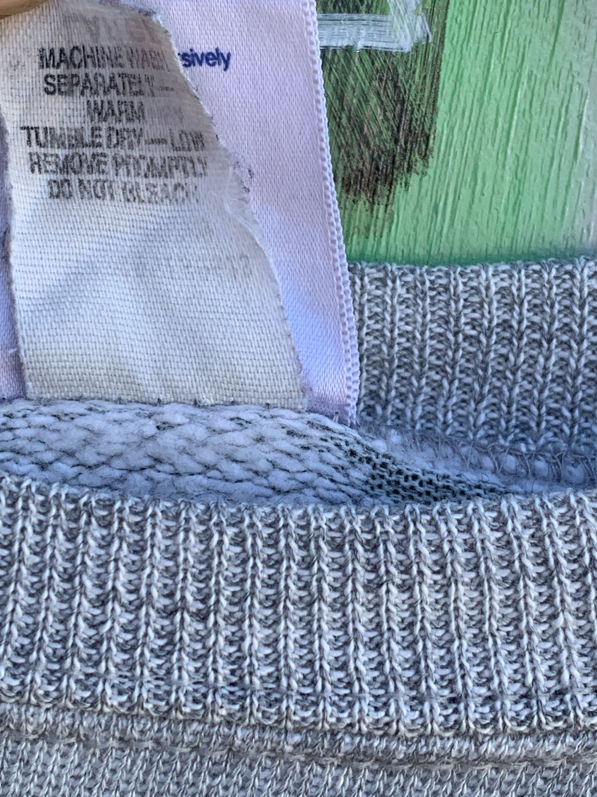 USA OLYMPICS CLASSIC! 1980S HEATHER GREY FRENCH TERRY PULLOVER SWEATSHIRT EMBROIDERED LOGO in GREY