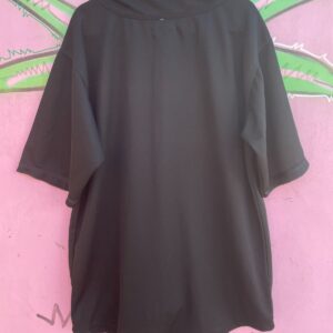 DECKY ATHLETICS COOL! EMBROIDERED LOS ANGELES LAKERS BUTTON UP BASEBALL JERSEY in BLACK, YELLOW