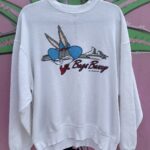 AS-IS 1994 WESTERN BUGS BUNNY PULLOVER SWEATSHIRT
