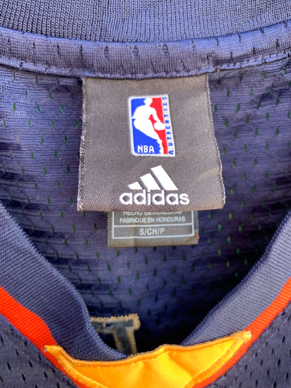 ADIDAS NBA GOLDEN STATE WARRIORS #23 RICHARDSON BASKETBALL JERSEY in BLUE, YELLOW, ORANGE