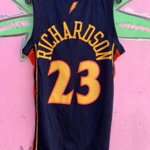 ADIDAS NBA GOLDEN STATE WARRIORS #23 RICHARDSON BASKETBALL JERSEY in BLUE, YELLOW, ORANGE