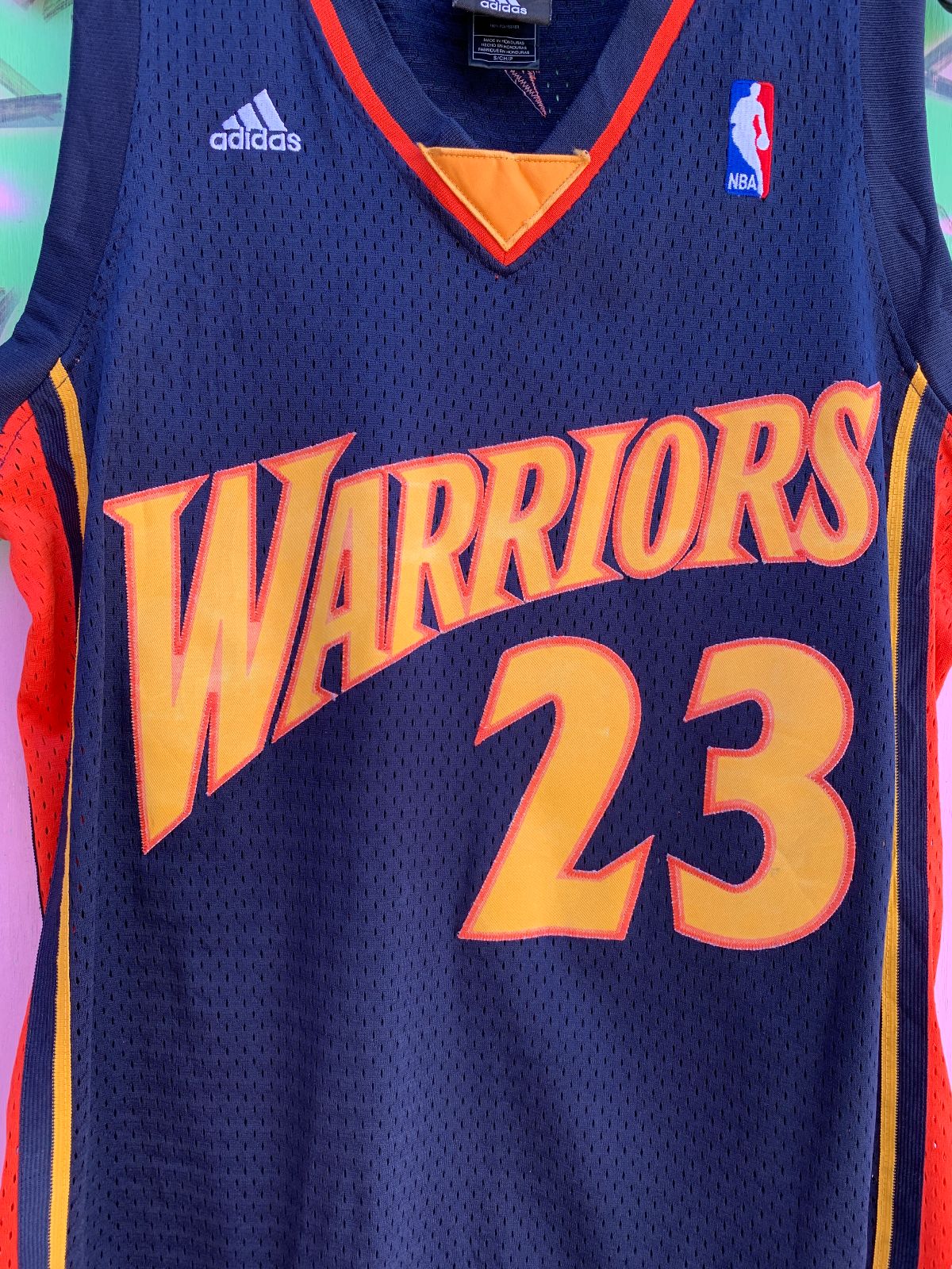 ADIDAS NBA GOLDEN STATE WARRIORS #23 RICHARDSON BASKETBALL JERSEY in BLUE, YELLOW, ORANGE