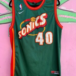 NIKE NBA SEATTLE SONICS #40 KEMP BASKETBALL JERSEY in GREEN