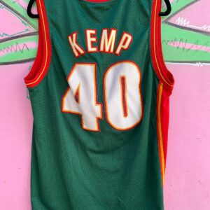 NIKE NBA SEATTLE SONICS #40 KEMP BASKETBALL JERSEY in GREEN