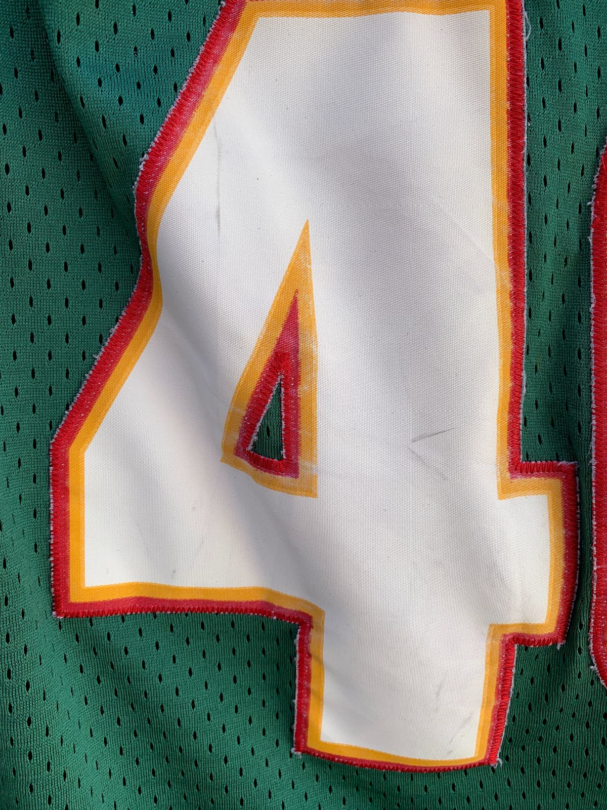 NIKE NBA SEATTLE SONICS #40 KEMP BASKETBALL JERSEY in GREEN