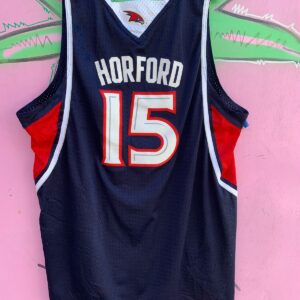 ADIDAS NBA ATLANTA HAWKS #15 HORFORD BASKETBALL JERSEY in BLUE, RED