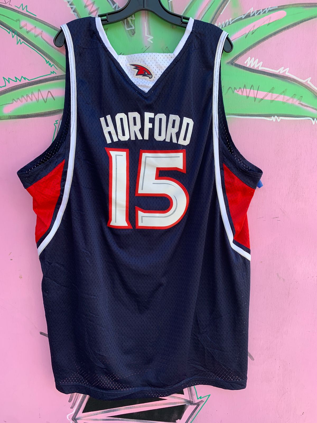 ADIDAS NBA ATLANTA HAWKS #15 HORFORD BASKETBALL JERSEY in BLUE, RED