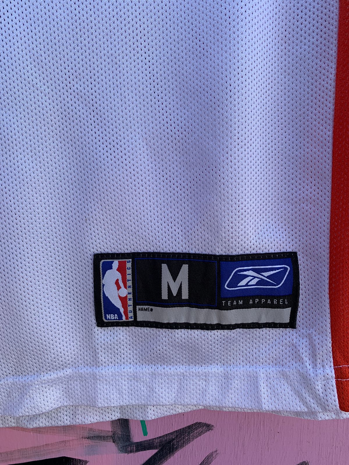 REEBOK NBA CHAROLETTE BOBCATS #50 OKAFOR BASKETBALL JERSEY in WHITE, BLUE