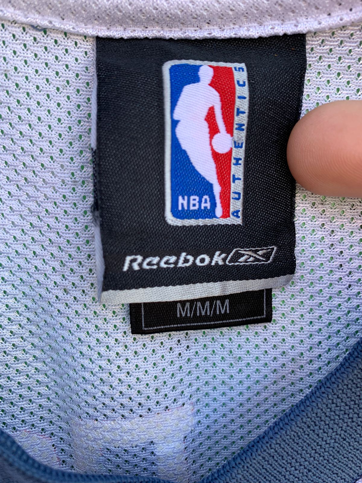 REEBOK NBA CHAROLETTE BOBCATS #50 OKAFOR BASKETBALL JERSEY in WHITE, BLUE