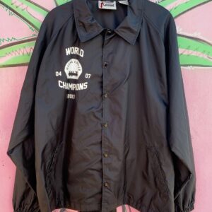 CARDINAL JAY-Z 2013 MAGNA CARTA TOUR COACHES JACKET in BLACK