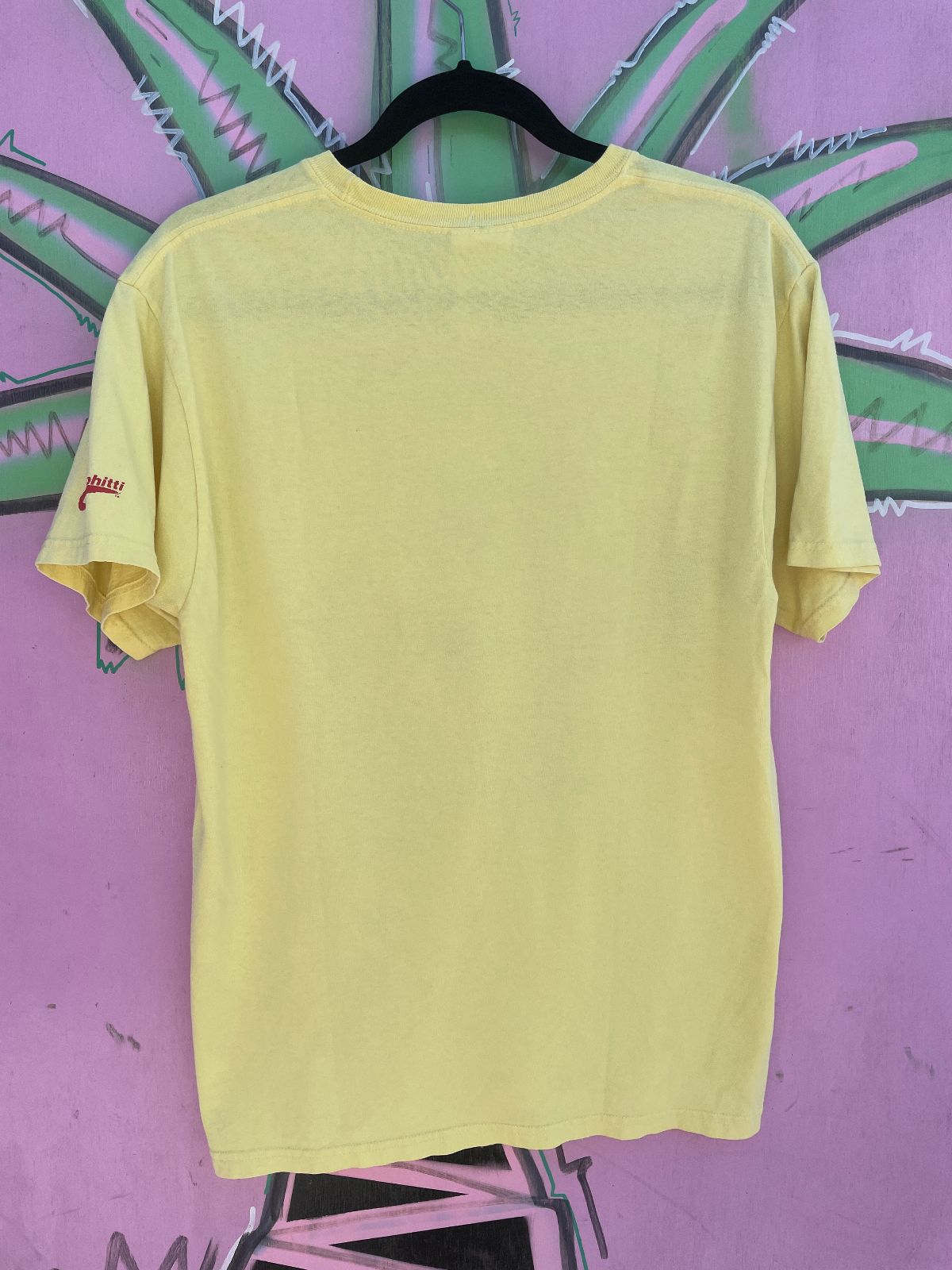 HANES SUPERMAN DC COMIC GRAPHIC T-SHIRT in YELLOW