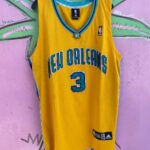 NBA NEW ORLEANS HORNETS #3 PAUL EMBROIDERED BASKETBALL JERSEY
