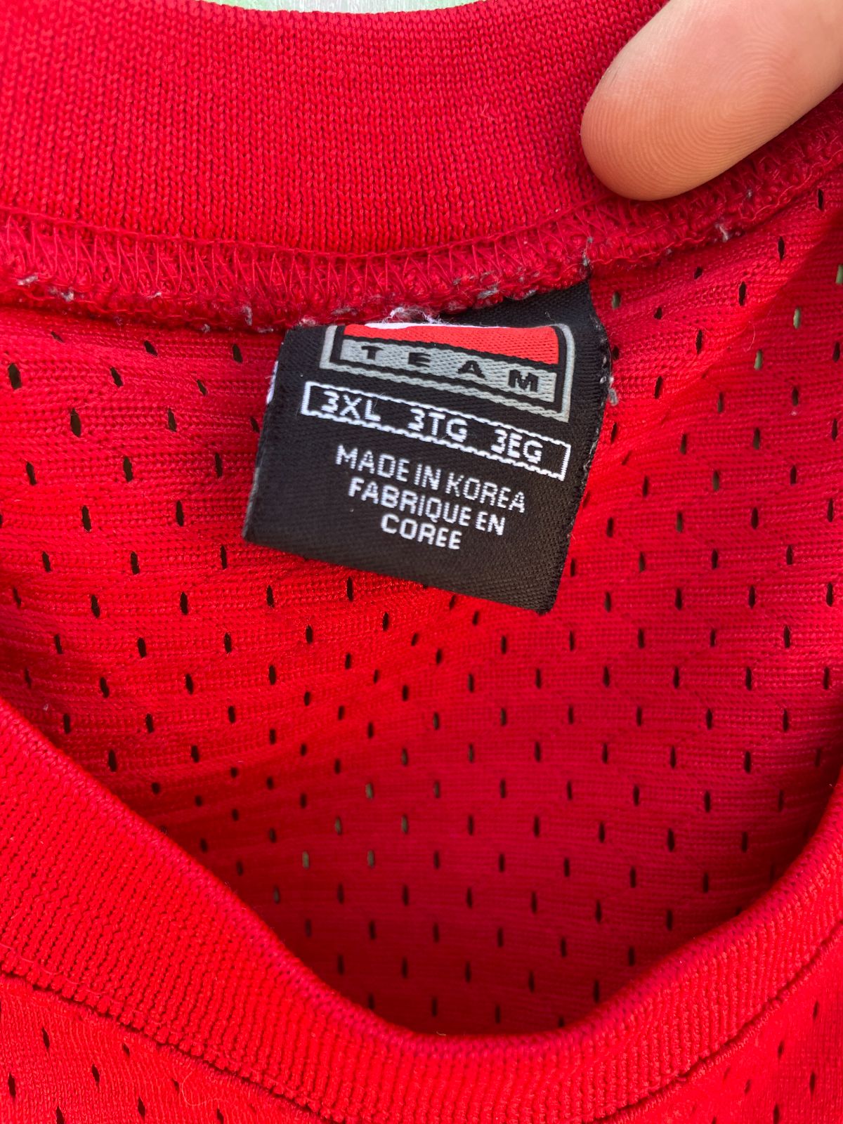 NIKE NBA NEW JERSEY NETS #5 KIDD BASKETBALL JERSEY in RED