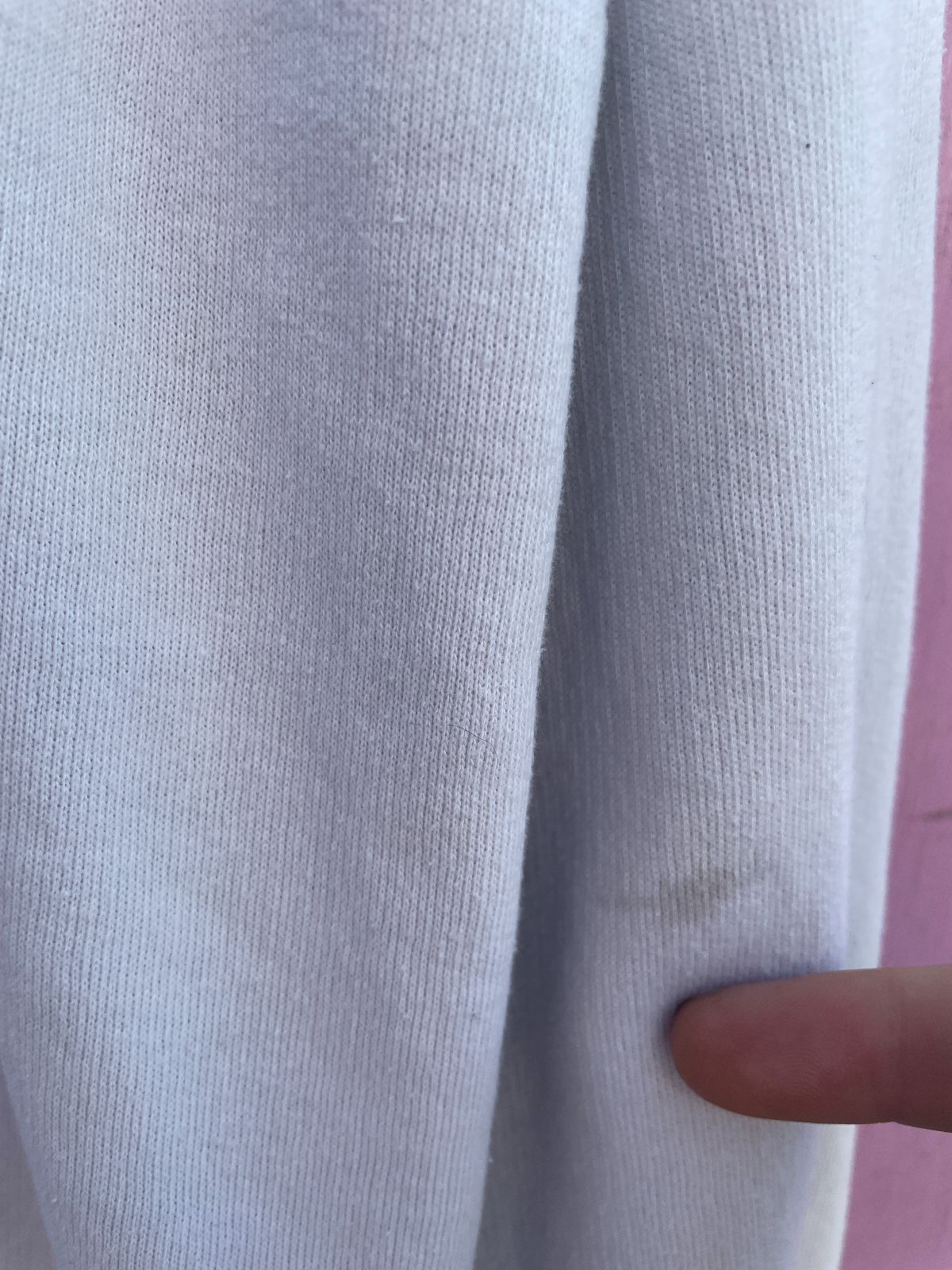 *AS-IS* AMSTERDAM CREWNECK SWEATSHIRT in WHITE