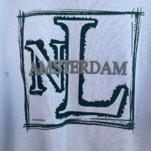 *AS-IS* AMSTERDAM CREWNECK SWEATSHIRT in WHITE