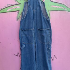 DICKIES *AS-IS* SOFT MEDIUM WASH DICKIES OVERALLS in BLUE