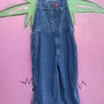 *AS-IS* SOFT MEDIUM WASH DICKIES OVERALLS