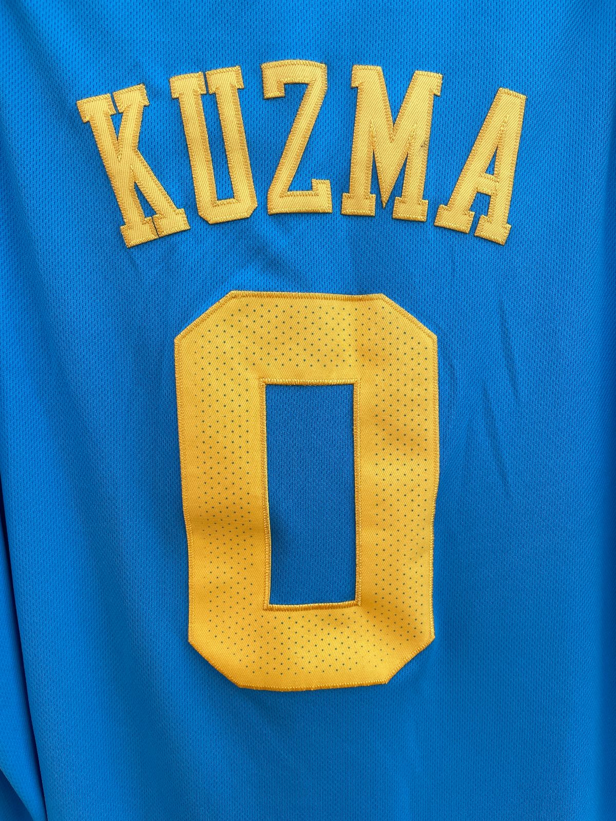NBA THROWBACK LOS ANGELES LAKERS MPLS #0 KUZMA BASKETBALL JERSEY in BABY BLUE