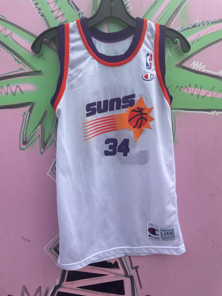 NBA PHOENIX SUNS #34 BARKLEY BASKETBALL JERSEY