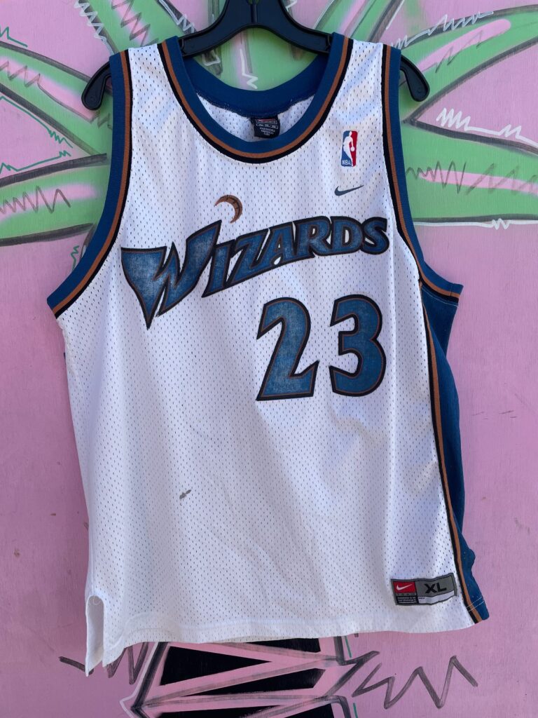 AS-IS NBA WASHINGTON WIZARDS #23 JORDAN BASKETBALL JERSEY