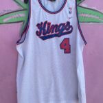 NBA SACRAMENTO KINGS #4 WEBBER BASKETBALL JERSEY