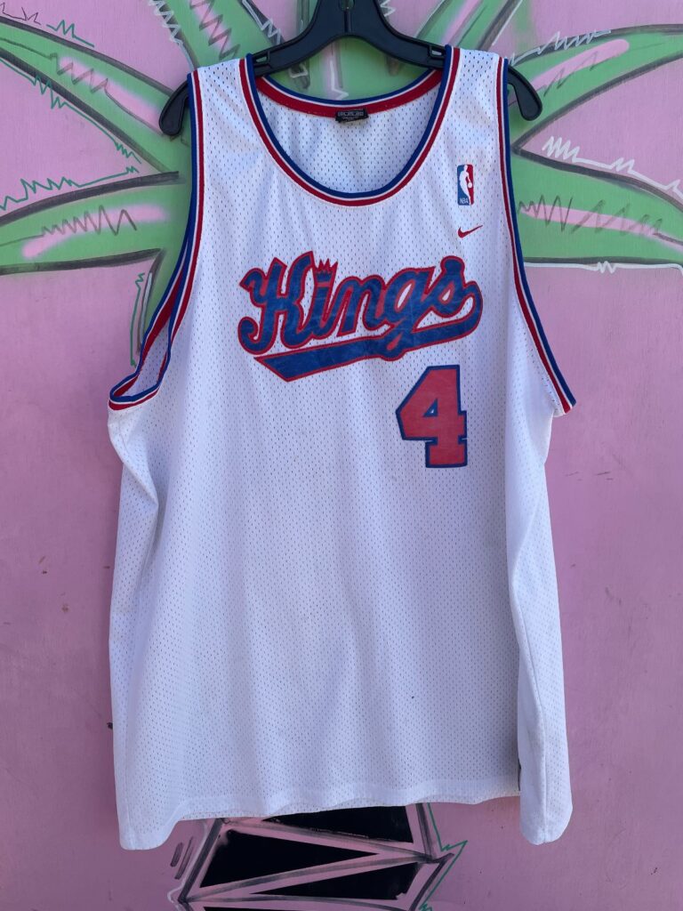 NBA SACRAMENTO KINGS #4 WEBBER BASKETBALL JERSEY