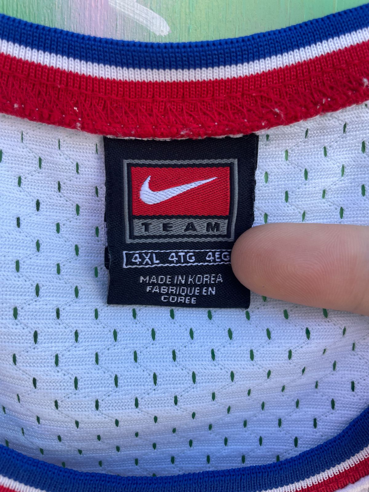 NIKE NBA SACRAMENTO KINGS #4 WEBBER BASKETBALL JERSEY in WHITE