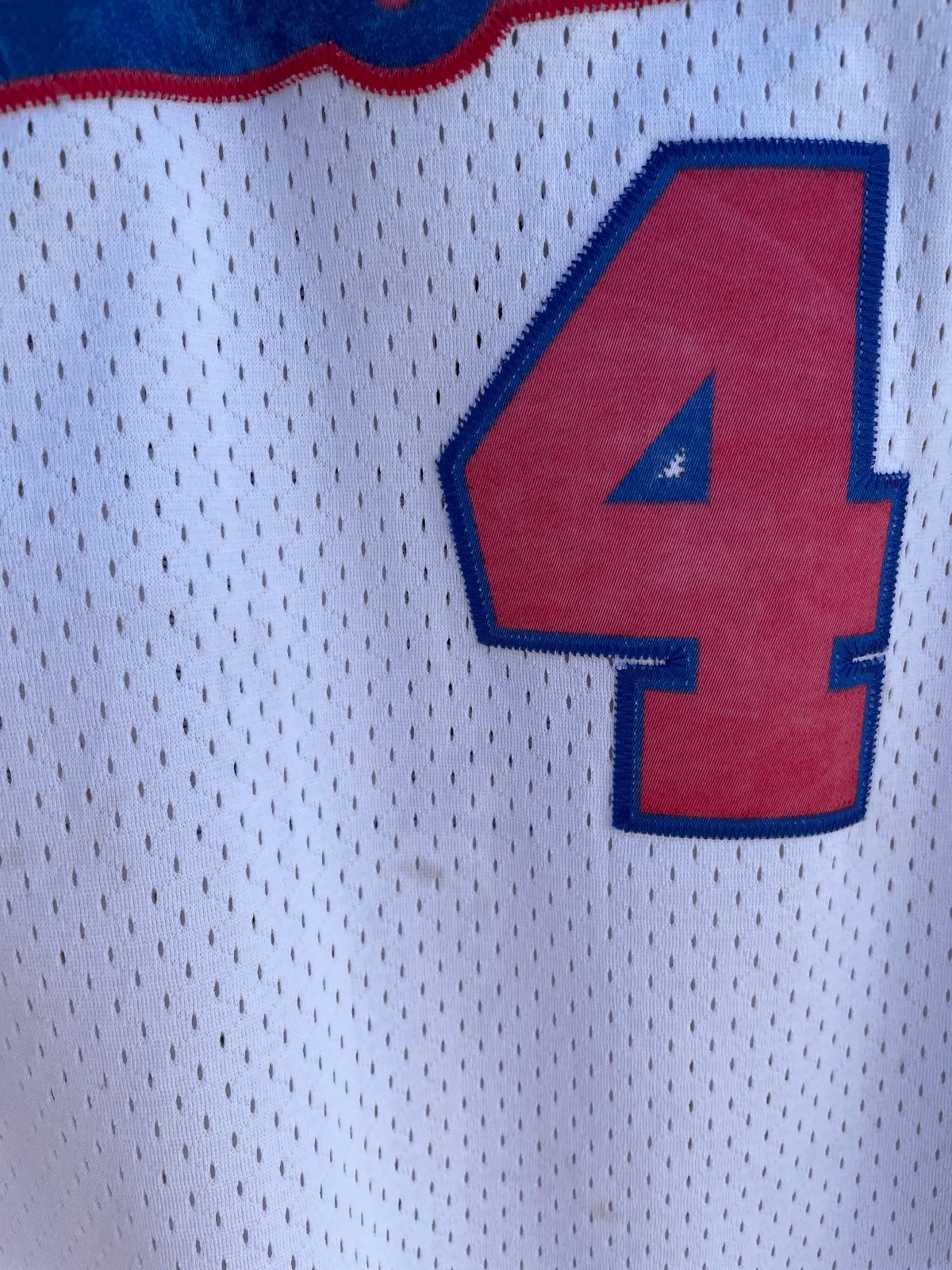 NIKE NBA SACRAMENTO KINGS #4 WEBBER BASKETBALL JERSEY in WHITE