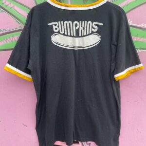 DON ELLESON SKOKIE INDIANS LITTLE LEAGUE RINGER BASEBALL T-SHIRT in BLACK, YELLOW