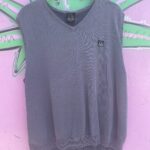 *AS-IS* PERFECTLY DISTRESSED 100% COTTON SOFT SWEATER VEST