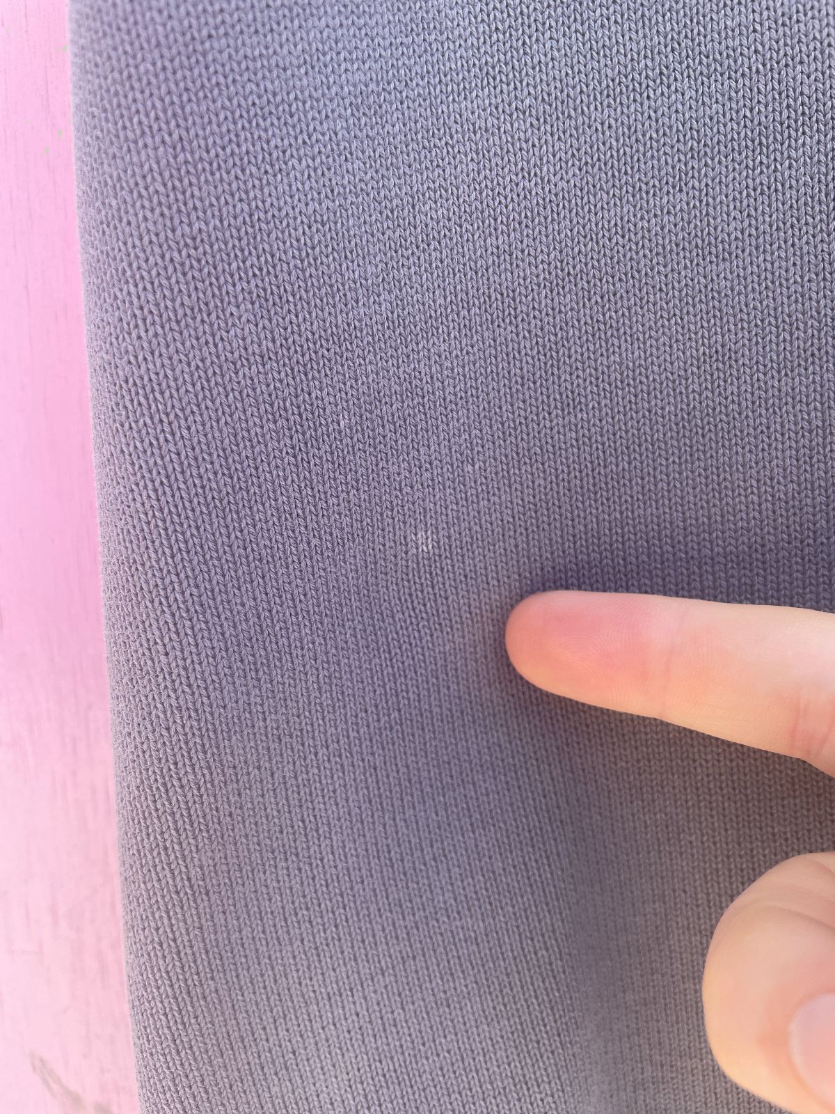 XLARGE *AS-IS* PERFECTLY DISTRESSED 100% COTTON SOFT SWEATER VEST in GREY