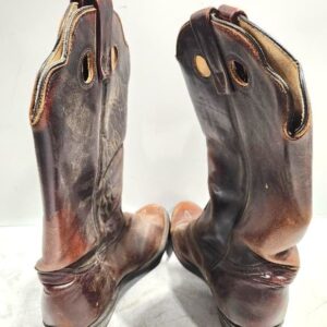 GOODYEAR HEAVY ESPRESSO OILED LEATHER WESTERN COWBOY BOOTS in BROWN