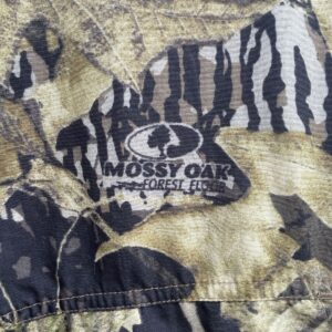 REMINGTON REMINGTON MOSSY OAK REALTREE PRINT BUTTON UP HUNTING SHIRT in GREEN, BROWN, BLACK