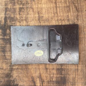 COLT REVOLVERS COPPER BELT BUCKLE in BROWN, GRAY