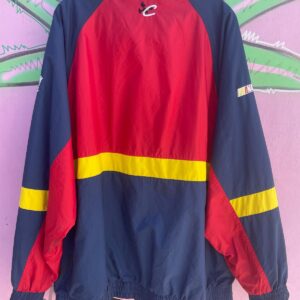 CHASE AUTHENTICS *AS-IS* NASCAR JEFF GORDON #24 COLORBLOCK WINDBREAKER in RED, BLUE, YELLOW