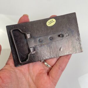 WINCHESTER BRONZE BELT BUCKLE in COPPER