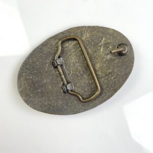SCHLITZ MALT LIQUOR BRONZE BELT BUCKLE in BRASS