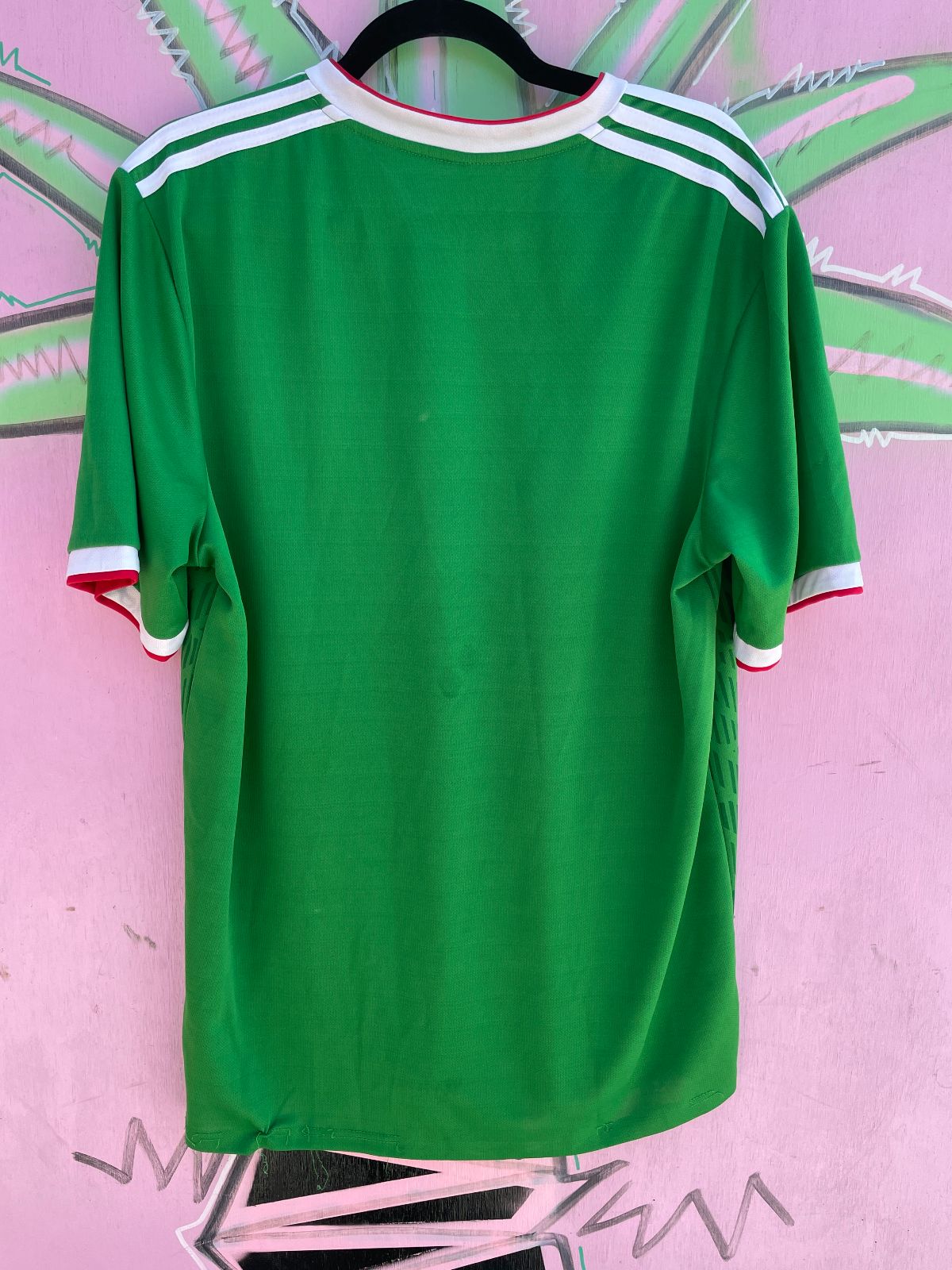 ADIDAS AS-IS ADIDAS MEXICO SOCCER JERSEY in GREEN