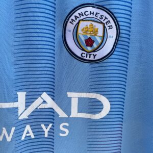 PREMIER LEAGUE MANCHESTER CITY #3 SOCCER JERSEY in BABY BLUE